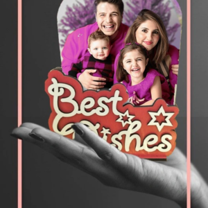 Best Wishes Photo Frame Personalized Gift