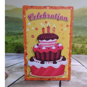Celebration Birthday Greeting Card | Personalized Birthday Gift Card