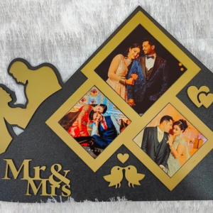 Couple Photo Frame Mr And Mrs Personalized Wedding Gift