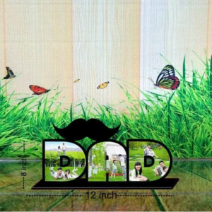 Dad Photo Collage Frame Personalized Father's Day Gift