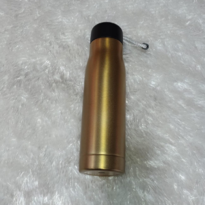 Engraved Hot and Cold Sport Bottle Gold Personalized Stainless Steel Flask