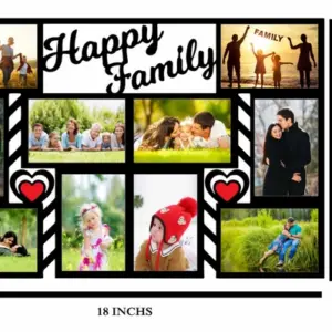 Happy Family MDF Wall Collage Frame SKU226