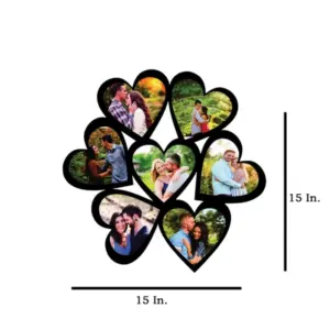Hearts MDF Wall Collage Frame SKU118