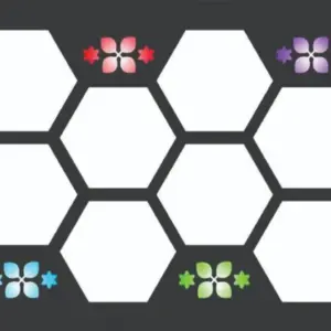 Hexagon LED Photo Collage Frame | Personalized Honeycomb LED Wall Photo Frame