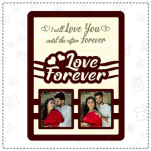 Love Forever Photo Frame Personalized Couple Gift
