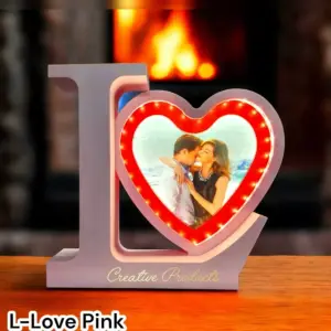 Love Heart Magic Mirror Pink Colour