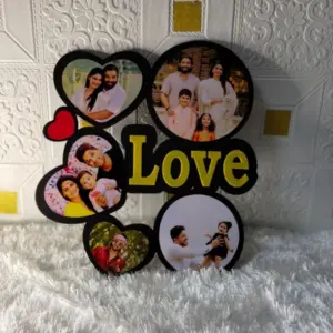 Love MDF Wall Collage Frame SKU505