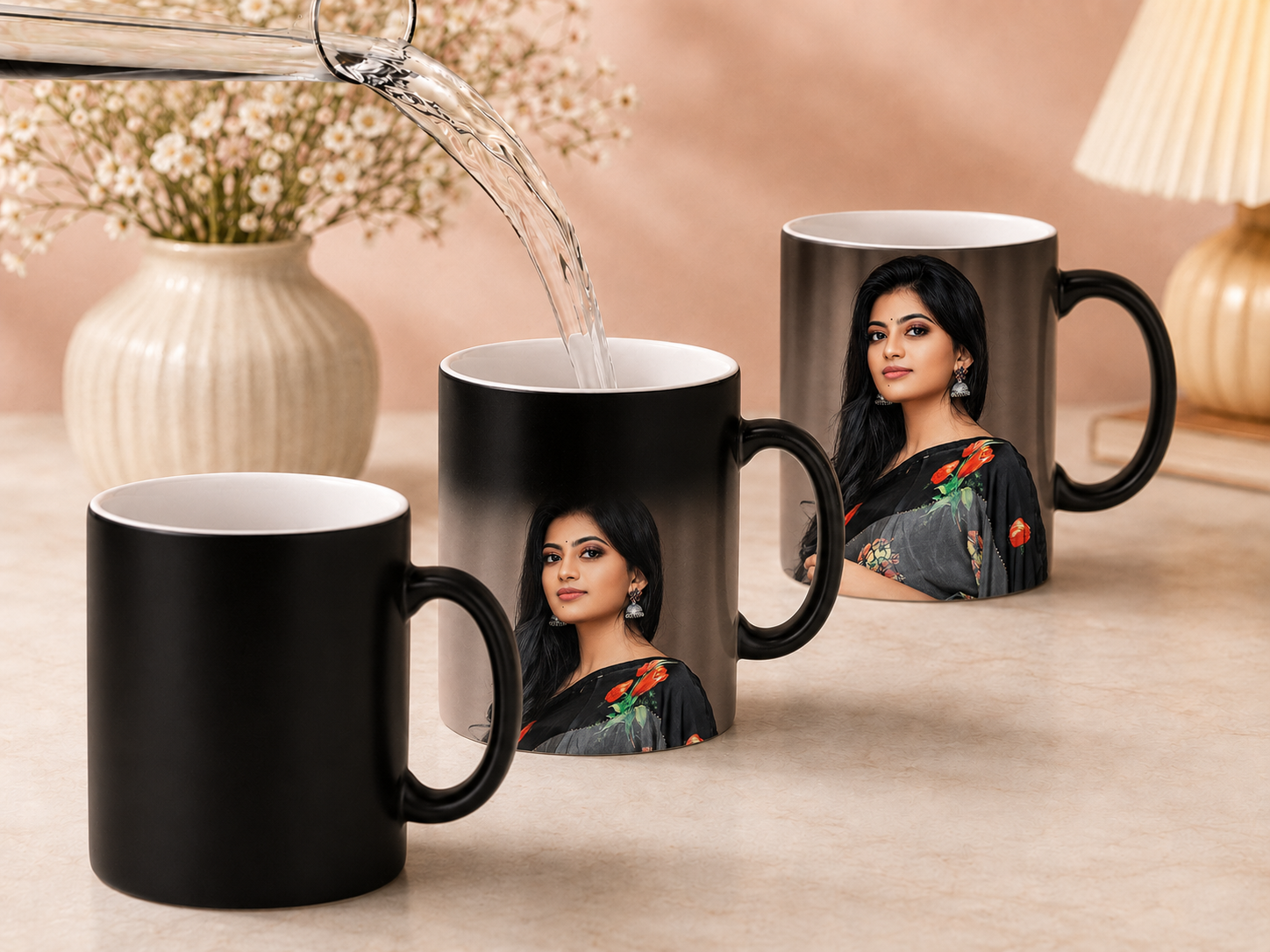 Magic Mug Sparkle – Custom Photo Print Normal Handle - Image 3