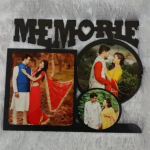 Memories MDF Table Photo Frame