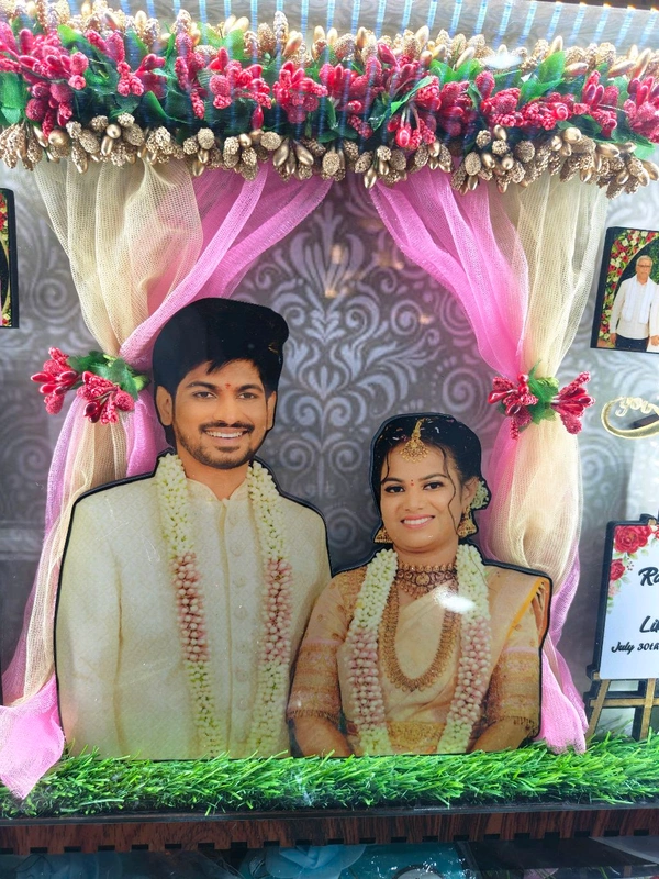 Miniature LED Frame 12x15 Inch | Personalized Wedding Gift - Image 5