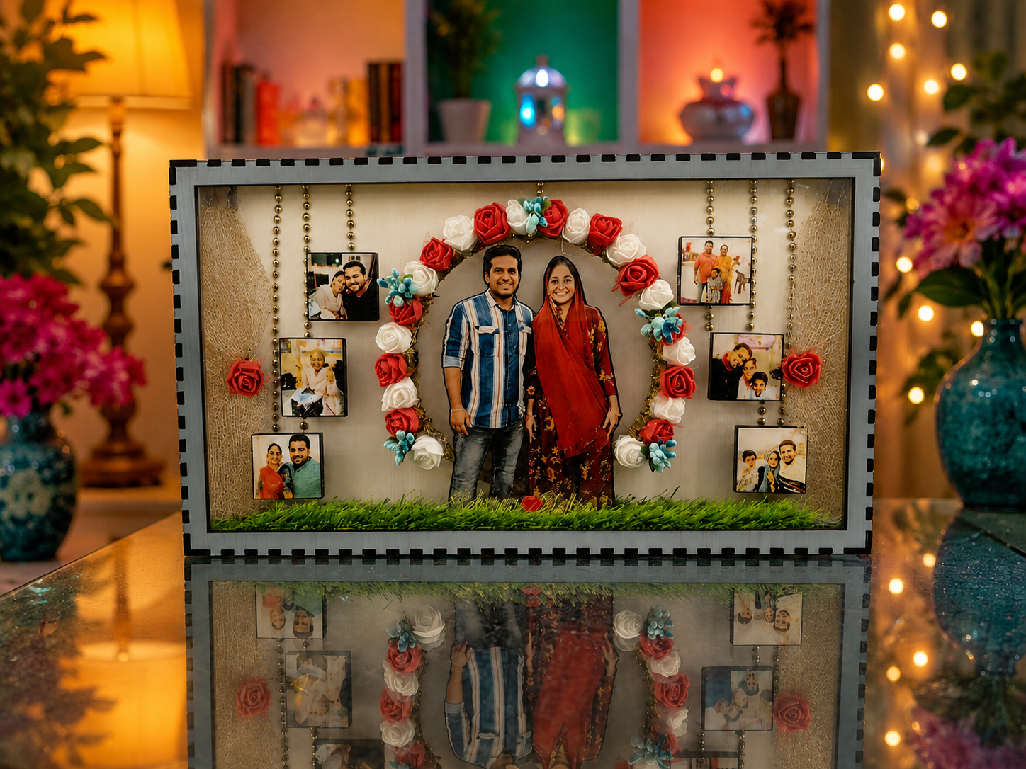 Memory Miniature Frame 8x14 Inch | Personalized LED Gift - Image 4