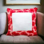 Gulab Fur Photo Cushion Personalized Rose Design Pillow