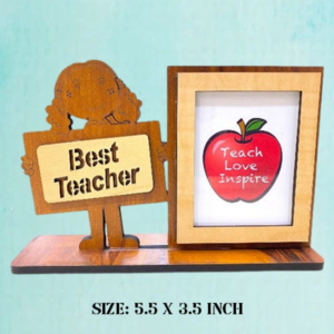 Teacher Appreciation Photo Frame Best Teacher Personalized Gift